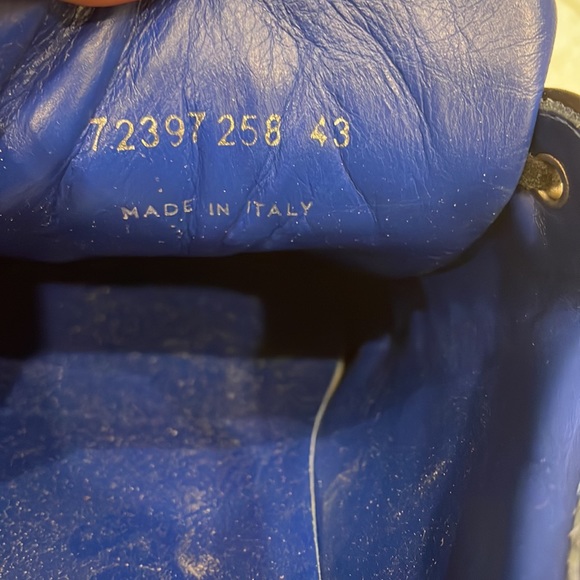 Billionaire Couture Men's Black Calf Leather Laced-up Sneakers - EU 43 - Picture 11 of 11